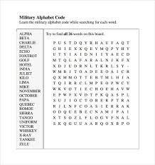 Two crossed lines that form an 'x'. 11 Free Military Alphabet Charts Word Excel Templates