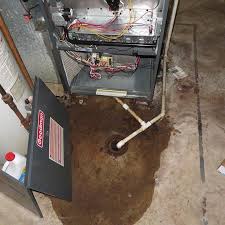 Water Came Pouring Out Of This Furnace When I Took The Cover Off The Condensation Iine Has Been Leaking Down Into Unit For Mon Hvac Hacks Condensation Furnace