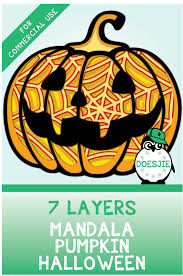 Download Halloween Layered Mandala Svg Project Layered Svg Cut File