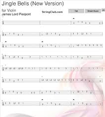Learn Jingle Bells Violin How To Play Tutorial With Notes Stringclub
