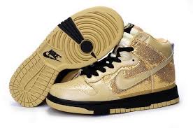 Black And Gold Nike High Tops Women Nike Dunk High Top Shoes 030 Black Gold Sand Nike Sb Shoes Nike Gold Nike Free Shoes