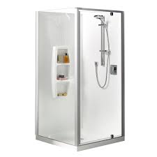 Check spelling or type a new query. Showers Plumbing World Clearlite Sierra 1000mm 2 Sided Shower Enclosure