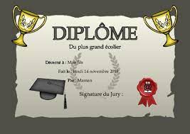 Il est diplômé de la faculté de paris. Faux Diplomes A Imprimer Gratuitement