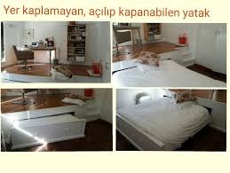 Acilip Kapanabilen Yatak Loft Bed Bed Room
