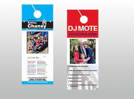 Nicholson's hanger arrived here the other day. Campaign Door Hanger Printing Political Door Hangers