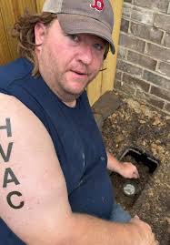 Covering Water Meter With Concrete Full Video #hvac #comedy #hvactechnician