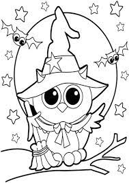 free easy to print owl coloring pages coloriage halloween dessin a imprimer haloween de coloriages
