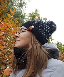 Wool Alpaca Hat and Cowl Set Beanie and Cowl Set Hand Knitted Winter Hat