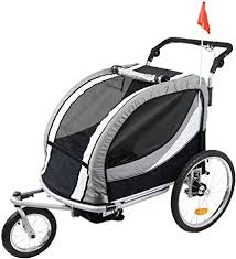 We did not find results for: Amazon Com Clevr Deluxe 3 In 1 Double 2 Seat Bicycle Bike Trailer Jogger Stroller For Kids Children Foldable W Pivot Front Wheel Grey Sports Outdoors