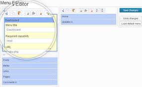 You can reorder the menus, show/hide. How To Add Edit Re Order Or Hide Wordpress Admin Menus