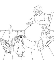 You can introduce the child to different animals in coloring pages on our website. Coloring Pages The Ugly Duckling Page 7