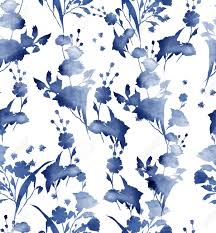 Blue pattern backgrounds are now the most favorite things used by the wallpaper owners as they contribute to a subtle aristocratic look to the phone. Watercolor Tropical Floral Pattern Delicate Flower Wallpaper Stock Photo Picture And Royalty Free Image Image 91308570