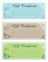 Collection of most popular forms in a given sphere. Gift Certificate Template Free Editable Templates At Allbusinesstemplates Com