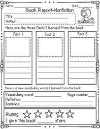 Book Report Nonfiction Book Report Book Report Templates Book Review Template