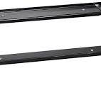 Adjustable Cabinet Dolly for Lateral Files and Storage Cabinets, Black