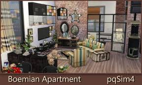 Cc sims 4 farmhouse decor sims 4 sliding door sims 4 hotel sims 4 cc chairs sims 4 basement sims 4 building sims 4 glass doors entryway wall sims 4 mxims cc sims 4 house interior sims 4 houses inside sims 4 restaurant ideas sims 4 shower sims 4 japanese cc sims 4 kitchen. Bohemian Apartment Bohemian Apartment Apartment Sims 4 Sims 4 Boho