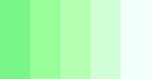 Mint green pastel color palette. Mint Gradient Color Scheme Green Schemecolor Com