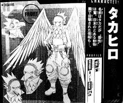 Heroes rising.let's find out more about him. ã‚ªãƒ¼ãƒ‰ãƒªãƒ¼audrey On Twitter I Translated The Long Character Profile For Boku No Hero Academia Vol 20 S Omake Page For Hawks I Also Included A Picture Of Takahiro The Bird Man That Horikoshi