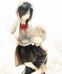 Art Kaneki Y Touka Fanart Touka's heartbeat thundered in her ears as she ran, dark cloak fluttering in her wake. art kaneki y touka fanart