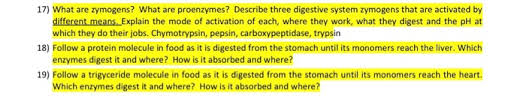 Post the definition of proenzyme to facebook share the definition of proenzyme on twitter. Solved 17 What Are Zymogens What Are Proenzymes Descri Chegg Com