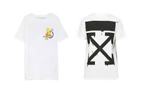 Bart Simpson Off White T Shirt Black Off White Celebrates Bart Simpson With Its New Ss19 Drop Trending Fashion Outfits Insta Fashion Fashion Trends