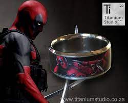 A Titanium Comic Strip Ring Dedicated To Our Favorite Superhero Deadpool Put A Ring On It Wedding Rings Rings