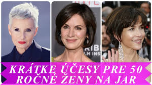 Pixie účes vás omladí a osvěží! Kratke Ucesy Pre 50 Rocne Zeny Na Jar 2018 Youtube