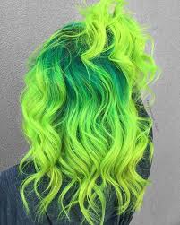 Websta Taylorrae Hair E L E C T R I C Behindthechair Btconeshot Vibrant17 Btconeshot Wavesandcurls17 Btco Green Hair Dye Hair Styles Dyed Hair