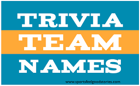Create a great team name for your case study competition using the following tips: Best Trivia Team Names The Good The Bad And The Creative Trivia Team Names Funny Funny Team Names Team Names