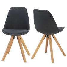 2er Set Schalenstuhl Blokhus Stoff Stuhle Blokhus Esszimmerstuhle