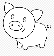 Pigs include domestic pigs and their ancestor, the common eurasian wild boar (sus scrofa), along with other species. Pig Face Coloring Pages Coloring Pages Kids 2019 Black And White Baby Pig Clipart Emoji Pig Face Emoji Free Transparent Emoji Emojipng Com