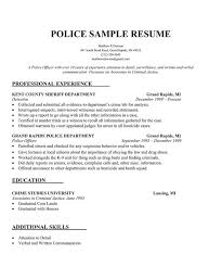 Fireman And Police Resume Tips Police Officer Resume Sample Resume Cover Letter Resume