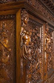 A Sumptuous Sculpted Credenza Coming From An Exceptional Furniture Set Realized By Moses Michelangelo Guggenheim For The Palazzo Papadopoli In Venice Italy B Vintage French Furniture Wood Carving Furniture Antique Furniture