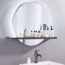 Maybe you would like to learn more about one of these? Latitude Run Modern Frameless Lighted Bathroom Mirror With Shelves Reviews Wayfair
