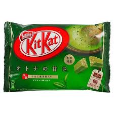 Nestle Kitkat Mini Japan Otona No Amasa Green Tea 12 Pack Green Tea Kit Kat Green Tea Chocolate Matcha Green Tea