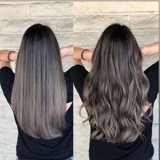 Los Angeles Hairstylist Color On Instagram Straight Vs Wave Ash Blonde By Andrewlovescolor Who S Next Brown Hair Balayage Hair Styles Hair Color Asian