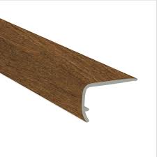 A stair nose is a rounded edge molding to finish off a laminate stair installation. Framerica 94 Luxury Vinyl Plank Flooring Stair Nose At Menards