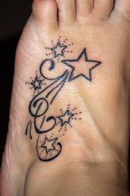 Shooting star star tattoos on foot. Star Tattoo For Women Hand Novocom Top