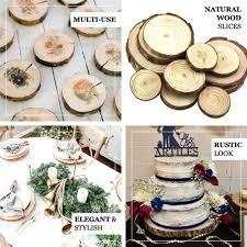 Top view of tasty watermelon on sticks with seasonal berries and fruits on white background with copy space. 18 Dia Extra Large Rustic Natural Wood Slices Round Poplar Wooden Slab Tableclothsfactory