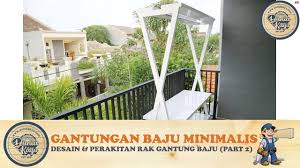 Kami menggunakan bahan kayu jati belanda, jati. Bikin Display Rak Baju Gantung Baru Desain Modern Pajangan Baju Sepatu Distro Rumah Toko Part 2 Youtube