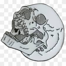 Maybe you would like to learn more about one of these? Skull Sticker Aesthetic Grunge Stickers Hd Png Download 1024x935 1309166 Pngfind