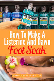 There are loads of creams and ointments on the market that claim to heal cracked heels and fungal infections but they. Listerine And Dawn Foot Soak The Ultimate Cure For Dry Feet