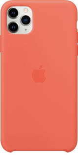 Apple Iphone 11 Pro Max Silicone Case Clementine Orange Mx022zm A Best Buy In 2020 Apple Iphone Iphone Silicon Case