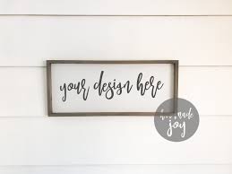 Download Farmhouse Wood Sign Mock Up With Shiplap Background Etsy Farmhouse Wood Sign Wood Signs Wood Frame Sign
