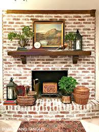Did you scroll all this way to get facts about red brick fireplace? 16 Red Brick Fireplace Makeover Ideas