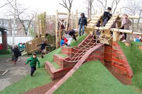 Adventurous Playgrounds In Camden London By Erect Architecture Playscapes Playgrounds Architecture London Playground Playground Design