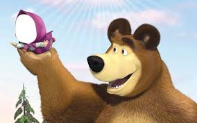 Montaje Fotografico Nanny Y El Oso Pixiz Masha Y El Oso Decoracion Masha Y El Oso Osos