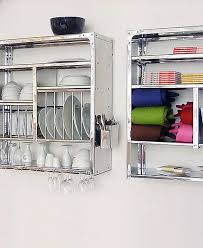 Plate Rack Dish Drying Rack Dish Drainer Kitchen Rack Shelf Rack Wall Mounted Dish Rack Kitchen Wall Shelves Kitchen Rack