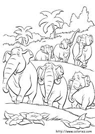 Disegni Da Colorare Il Libro Della Giungla 12 Elephants