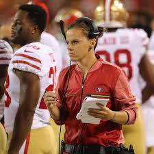 Sowers has been in the nfl for four seasons serving as an offensive assistant coach. San Francisco 49ers Assistant Katie Sowers Is First Out Lgbt Coach In Nfl Outsports